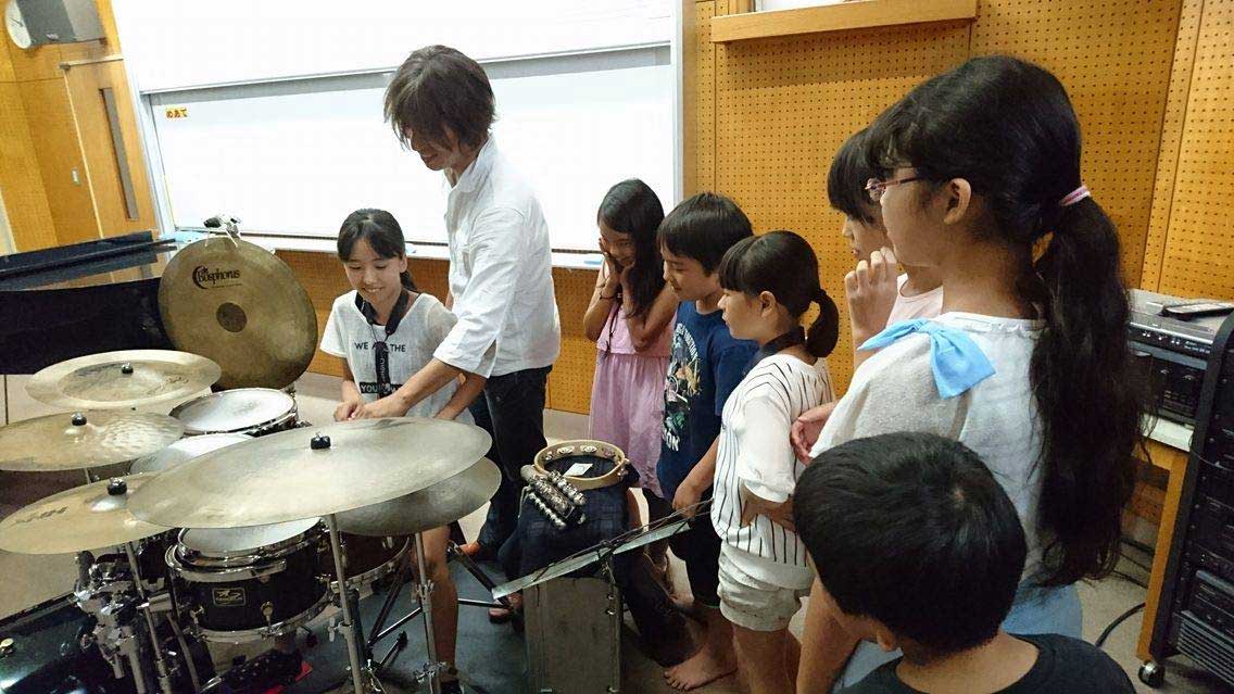 小学校でのワークショップ